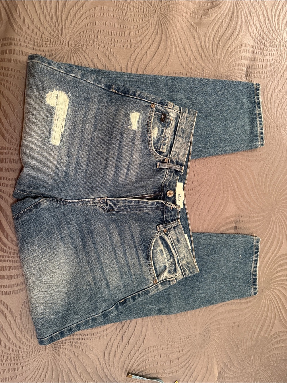 KanCan Light Blue Distressed Skinny Jeans